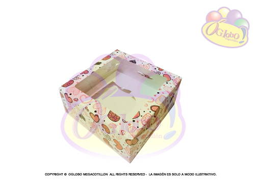 Caja *1 Kraft 27x27cm